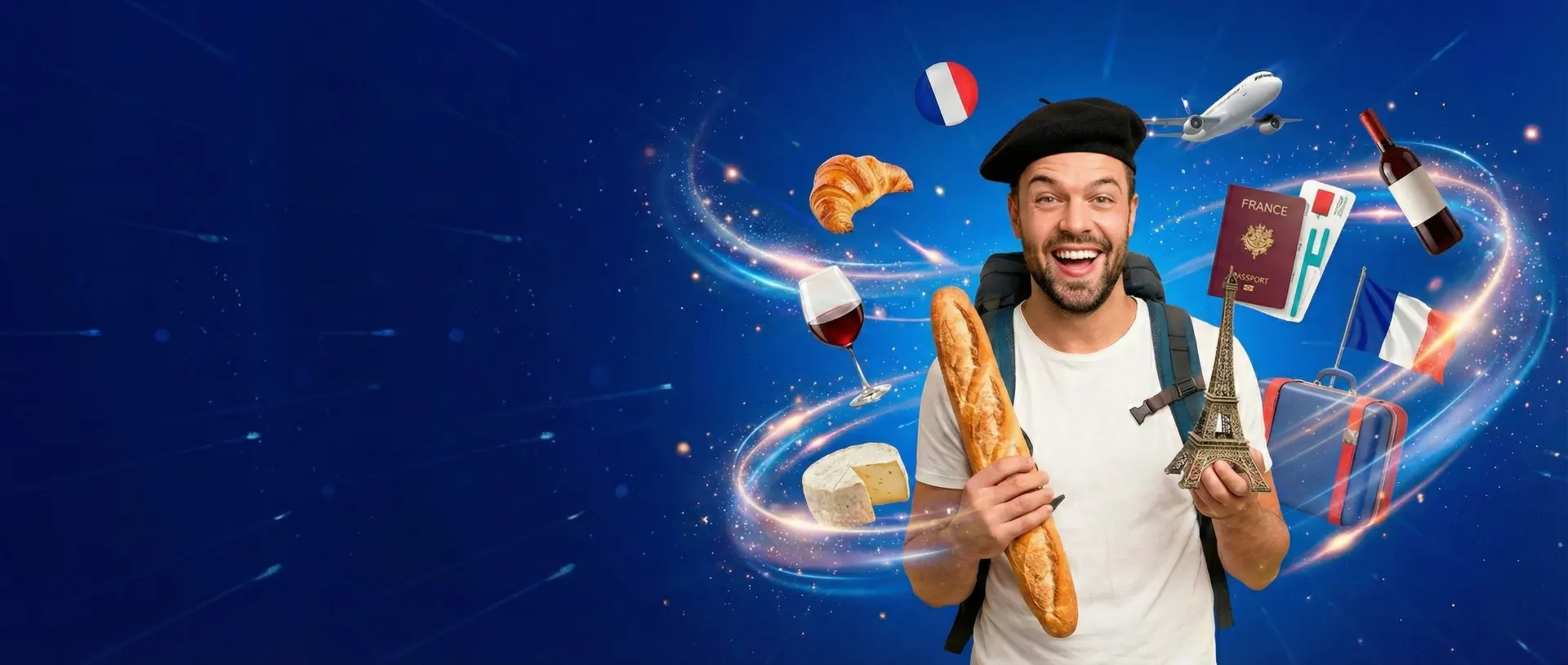 Jóvenes latinoamericanos disfrutando Working Holiday en Francia - Visa vacaciones y trabajo