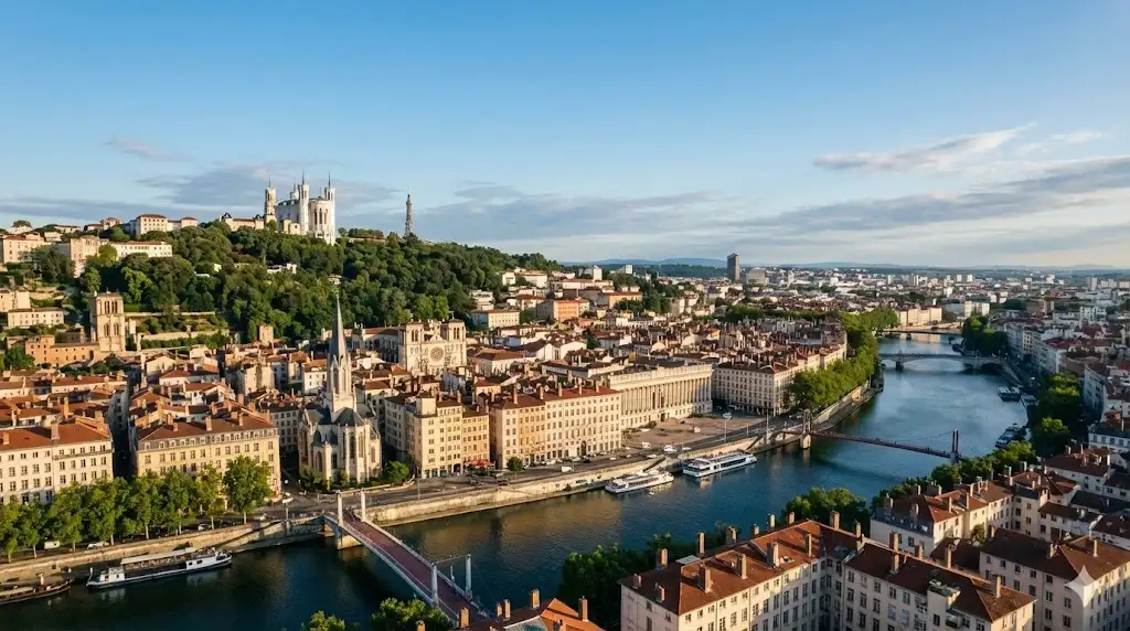 Vista de Lyon, Francia - Allée France te acompaña en tu proyecto migratorio
