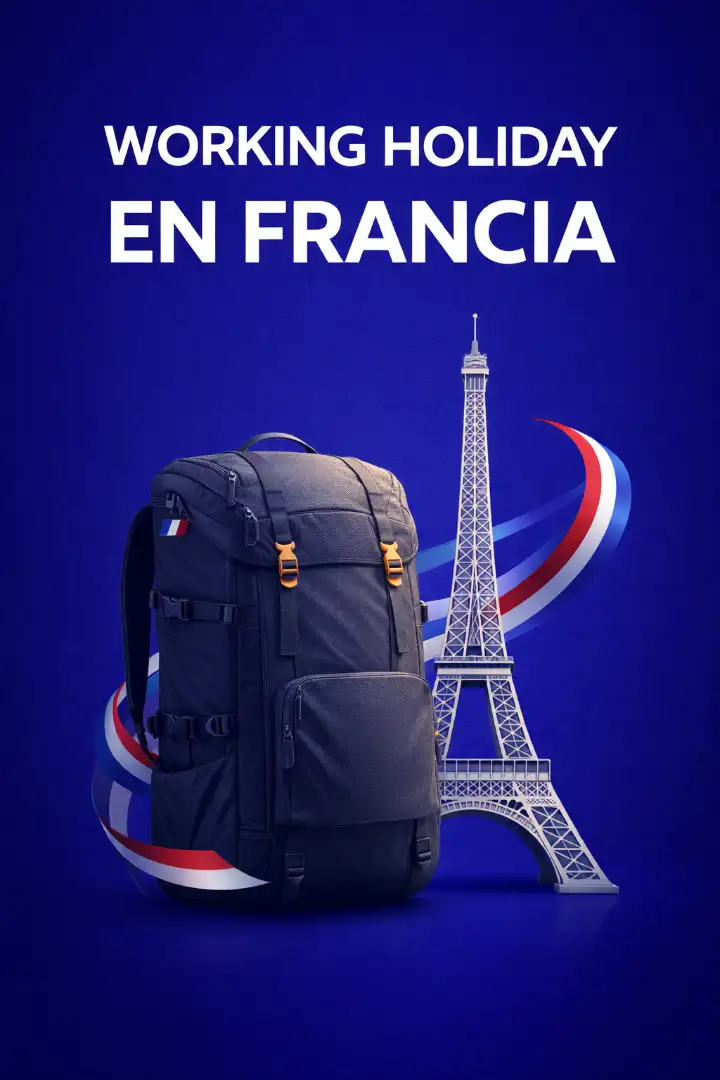 Visa Working Holiday Francia - Programa de vacaciones y trabajo para jóvenes latinoamericanos